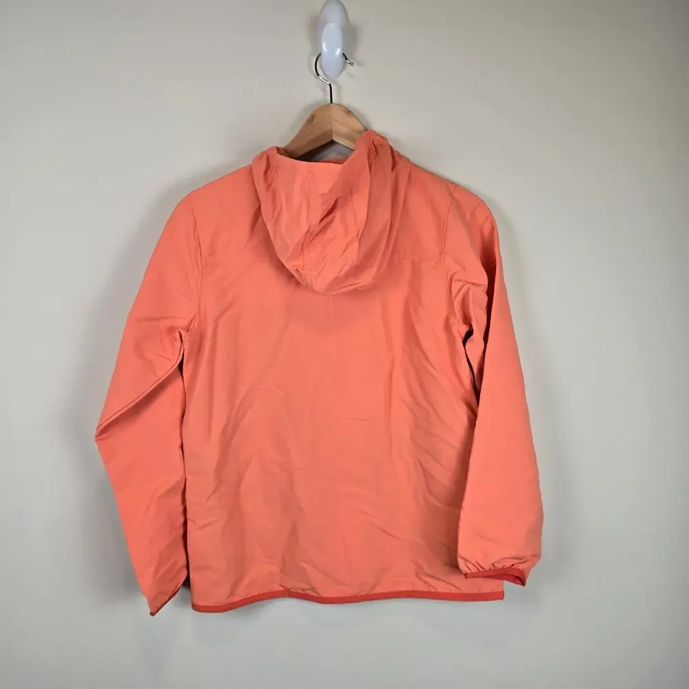 Patagonia Kids Baggies Jacket Size XL/14 Coho Coral Pimento Red